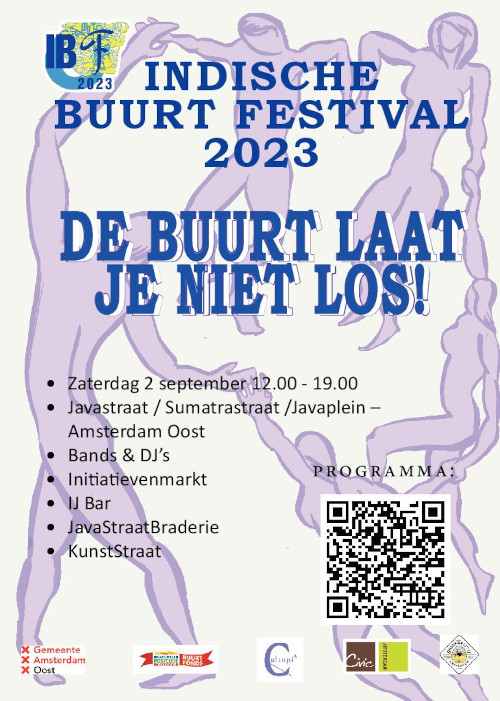 Poster Indische Buurt Festival 2023
